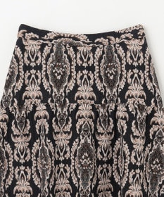 GRACE CONTINENTAL オーナメントジャガードスカート