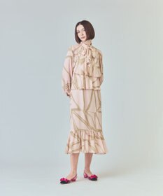 GRACE CONTINENTAL キカラッフルレイヤードワンピース