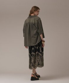 GRACE CONTINENTAL ツイルハーフスリーブシャツ