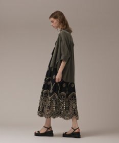 GRACE CONTINENTAL ツイルハーフスリーブシャツ