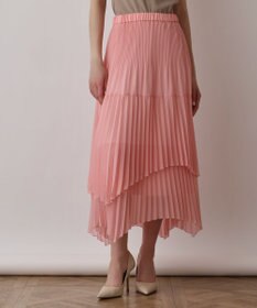 GRACE CONTINENTAL イレギュラープリーツスカート