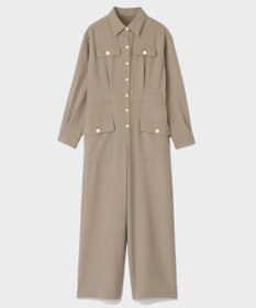 GRACE CONTINENTAL バックサテンオールインワン