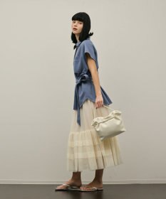 GRACE CONTINENTAL チュールティアードスカート