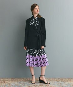 GRACE CONTINENTAL ハートラインボウタイワンピース