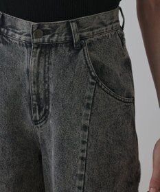 GRACE CONTINENTAL カーブデニムパンツ