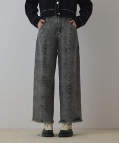 GRACE CONTINENTAL カーブデニムパンツ