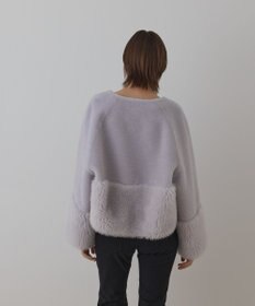 GRACE CONTINENTAL ウールボアジャケット