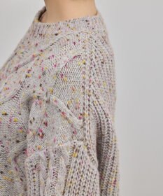 GRACE CONTINENTAL ケーブルニットトップ