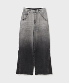 GRACE CONTINENTAL サス付zipデニムパンツ