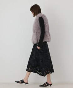 GRACE CONTINENTAL 【イベント店舗・ONLINE STORE先行アイテム】カットワークスカート