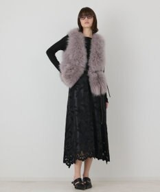 GRACE CONTINENTAL 【イベント店舗・ONLINE STORE先行アイテム】カットワークスカート