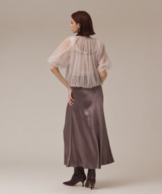 GRACE CONTINENTAL チュールシアーブルゾン