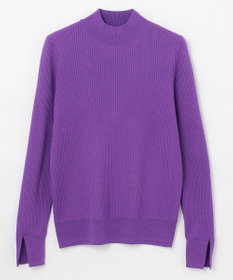 GRACE CONTINENTAL メリノウールリブトップ パープル