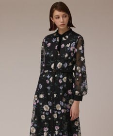 マルチ刺繍フレアワンピース / GRACE CONTINENTAL | GRACE