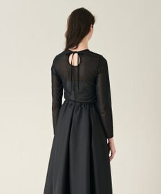 GRACE CONTINENTAL チュールシアートップ