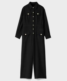 GRACE CONTINENTAL バックサテンオールインワン