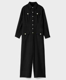 GRACE CONTINENTAL バックサテンオールインワン