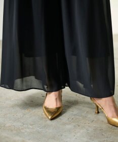 GRACE CONTINENTAL シアープリーツパンツ