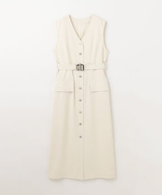 GRACE CONTINENTAL ベルト付ジャンパースカート