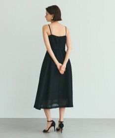 GRACE CONTINENTAL メッシュツイードキャミドレス