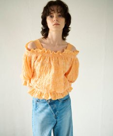 GRACE CONTINENTAL ドルマンフクレジャガードニットトップ