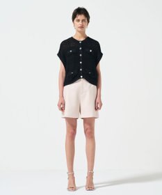 GRACE CONTINENTAL ショートニットベスト