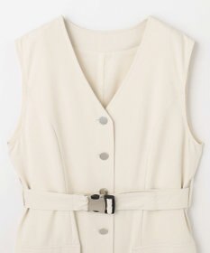 GRACE CONTINENTAL ベルト付ジャンパースカート