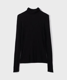 GRACE CONTINENTAL シアーリブニットトップ