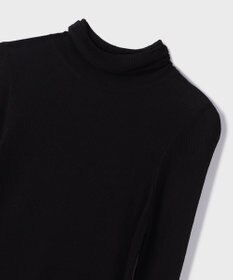 GRACE CONTINENTAL シアーリブニットトップ