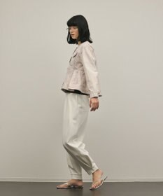 GRACE CONTINENTAL ペプラムデニムジャケット