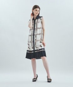 極美品✨グレースコンチネンタル ダイアグラム ステッチシャツワンピース ベルト ベルトモチーフシャツワンピース / GRACE CONTINENTAL | GRACE