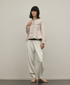 GRACE CONTINENTAL ペプラムデニムジャケット