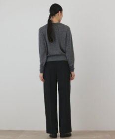 GRACE CONTINENTAL バイカラーウールニットトップ