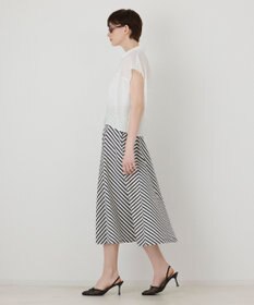GRACE CONTINENTAL ストライプスカート
