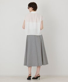 GRACE CONTINENTAL ストライプスカート