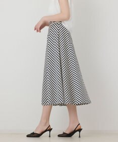 GRACE CONTINENTAL ストライプスカート