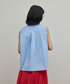 GRACE CONTINENTAL ビジューノースリーブシャツ