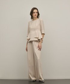 GRACE CONTINENTAL トリアセタックワイドパンツ