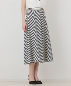 GRACE CONTINENTAL ストライプスカート
