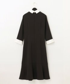 GRACE CONTINENTAL ダブルクロスドレス