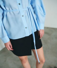 GRACE CONTINENTAL バックシャンオーバーシャツ