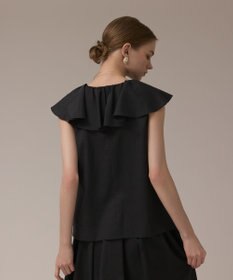 GRACE CONTINENTAL フリルカラートップ