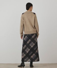 GRACE CONTINENTAL アーガイルニットカーディガン