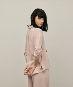 GRACE CONTINENTAL ロールアップスリーブトップス