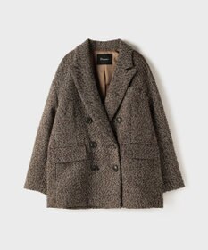 GRACE CONTINENTAL カルゼツイードダブルジャケット