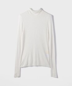 GRACE CONTINENTAL シアーリブニットトップ