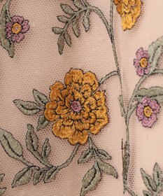ミックスフラワー刺繍ワンピース / GRACE CONTINENTAL | GRACE ミックスフラワー刺繍ワンピース / GRACE CONTINENTAL | GRACE