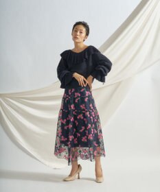 チュール刺繍ギャザースカート / GRACE CONTINENTAL | GRACE  