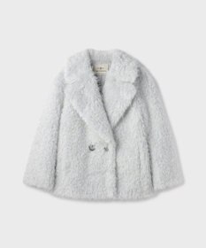 GRACE CONTINENTAL フェイクファーPコート