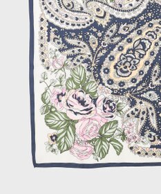 GRACE CONTINENTAL フラワーペイズリースカーフ